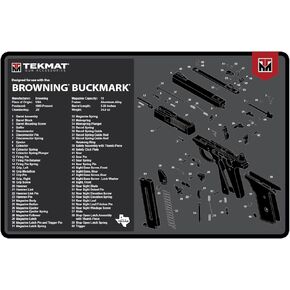 TekMat Original 11" x 17" - 1/8" Thick Oil Resistant Non-Slip Waterproof Scratchproof Washable Handgun Maintenance & Cleaning Mat for use with Browning in Saudi Arabia
