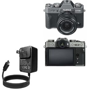 شاحن BoxWave متوافق مع Fujifilm X-T30 - شاحن حائط مباشر (15 وات)، شحن سريع لجهازك باستخدام كابل مدمج بطول 3 أقدام in Kuwait