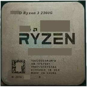R 3 2200G R3 PRO .5 GHz Quad-Core CPU Processor 65W YD2200C5M4MFB YD220BC5M4MFB Socket AM4 in Saudi Arabia