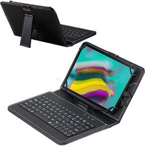 حافظة لوحة المفاتيح Navitech باللون الأسود متوافقة مع جهاز Samsung Galaxy Tab S5e | سامسونج جالاكسي تاب S5e LTE SM-T725 in Kuwait
