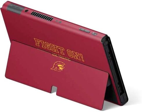 Skinit Gaming Decal Skin Compatible with Nintendo Switch OLED (2021) - Officially Licensed Fight On Design in Saudi Arabia