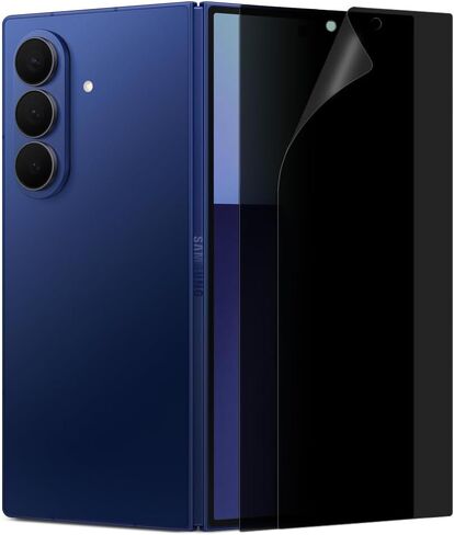 2 Pack Anti Glare Matte Privacy Screen Protector Compatible with Samsung Galaxy Z Fold 7 [Front Screen Only] EPU+TPU Hybrid Film, Anti Fingerprint, Self-Healing,Case Friendly, Easy Installation in Saudi Arabia