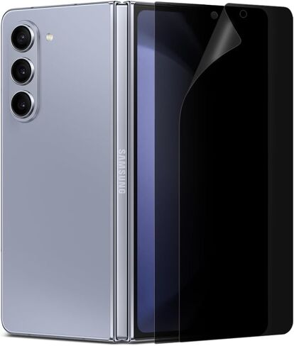2 Pack Anti Glare Matte Privacy Screen Protector Compatible with Samsung Galaxy Z Fold 7 [Front Screen Only] EPU+TPU Hybrid Film, Anti Fingerprint, Self-Healing,Case Friendly, Easy Installation in Saudi Arabia