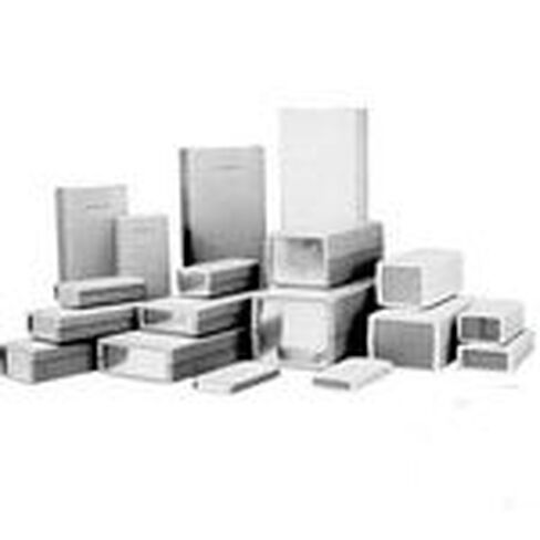 Bud Industries, PI-1908-LG, Light Gray Acrylonitrile Butadiene Styrene Molded Enclosure - External 2.36 x 3.15 x 5.91 Inches - Internal 2.2 x 2.78 x 5.46 Inches (5 Item/s) in Saudi Arabia
