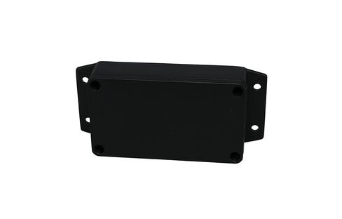 Bud Industries, AN-2852-AB, Smooth Black Die Cast Aluminum Bracket Mount Enclosure - External 4.55 x 2.58 x 1.18 Inches - Internal 4.18 x 2.15 x 0.98 Inches (5 Item/s) in Saudi Arabia