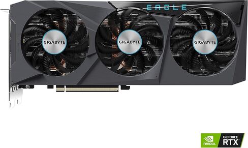 GIGABYTE GeForce RTX 3070 Ti Eagle 8G Graphics Card, WINDFORCE 3X Cooling System, 8GB 256-bit GDDR6X, GV-N307TEAGLE-8GD Video Card in Saudi Arabia