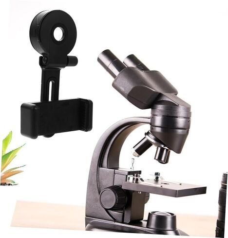 Veemoon Telescope Microscope Smartphone Adapter Mount Phone Clip for Quick Photography Compatible Telescopes Binoculars Microscopes Material in Saudi Arabia