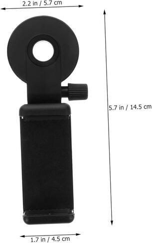 Veemoon Telescope Microscope Smartphone Adapter Mount Phone Clip for Quick Photography Compatible Telescopes Binoculars Microscopes Material in Saudi Arabia