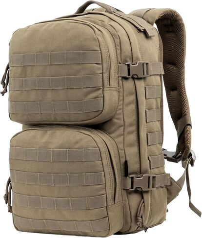 حقيبة الظهر التكتيكية العسكرية مجموعة الحبال EDC Daypack حقيبة مول للتخييم والتنزه والصيد والسفر 25L in Kuwait