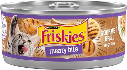 Friskies Chicken and Salmon Savory Shreds Dinner in Gravy 5.5 Ounce (6 Pack) in Saudi Arabia