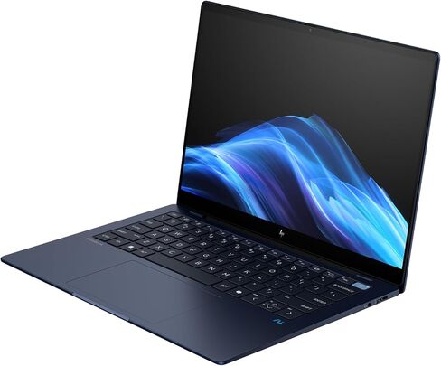 HP EliteBook Ultra G1q Notebook AI PC Qualcomm Snapdragon 16GB RAM 512GB SSD Qualcomm Adreno GPU Atmosphere Blue - Qualcomm Snapdragon X Elite X1E-78-100 (حتى 3.4 جيجا هرتز، 12 نواة) - 2.2K (2240 ​​× 1400) in Kuwait