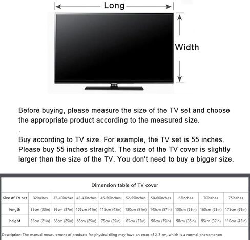 Indoor Television Dust Proof Cover Lace, Lace TV Screen Protector Cloth, Antistatic Television Monitors Dust Proof Cover, Gauze Lace Tv Cover(Color:Color4,Size:57-60inch) in Saudi Arabia