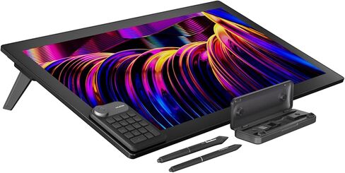Huion KAMVAS Pro 12 Drawing Tablet with Screen Graphics Drawing Monitor Full-Laminated Pen Display with Battery-Free Pen and Adjustable Stand 8192 Pen Pressure(GT-116) in Saudi Arabia