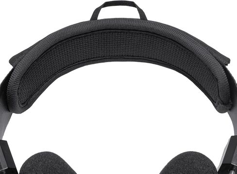 غطاء وسادة عصابة الرأس متوافق مع سماعات Grado SR60x، SR80x، SR60e، SR80e، SR60i، SR80i، SR60، SR80، وسادة ناعمة بسمك 6 مم، بدون سحاب متذبذب، مع حلقة تعليق in Kuwait