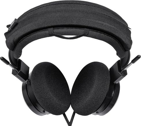 غطاء وسادة عصابة الرأس متوافق مع سماعات Grado SR60x، SR80x، SR60e، SR80e، SR60i، SR80i، SR60، SR80، وسادة ناعمة بسمك 6 مم، بدون سحاب متذبذب، مع حلقة تعليق in Kuwait