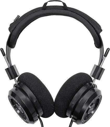 غطاء وسادة عصابة الرأس متوافق مع سماعات Grado SR60x، SR80x، SR60e، SR80e، SR60i، SR80i، SR60، SR80، وسادة ناعمة بسمك 6 مم، بدون سحاب متذبذب، مع حلقة تعليق in Kuwait