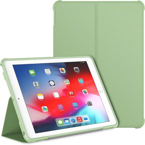 Case for iPad 9.7 Inch iPad 6th/5th Generation Case 2018/2017(Model: A1893 A1954 A1822 A1823), Shockproof Rugged Drop Protection Cover, Smart Cover Auto Wake/Sleep (Midnight Green) in Saudi Arabia