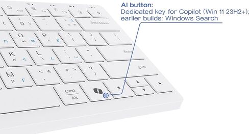 Mathematical Keyboard — Write Math & Equations Faster on Windows PC | 55 Symbols & Shortcuts for Any Editor or Browser | 2.4G Wireless + Bluetooth | USB-C Rechargeable | US Layout | in Saudi Arabia