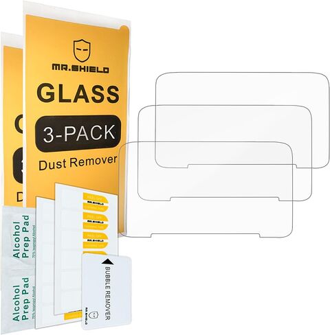 واقي شاشة Mr.Shield متوافق مع AYANEO FLIP 1S [KB/DS] [زجاج مقسى] [3-PACK] [زجاج ياباني بصلابة 9H] in Saudi Arabia