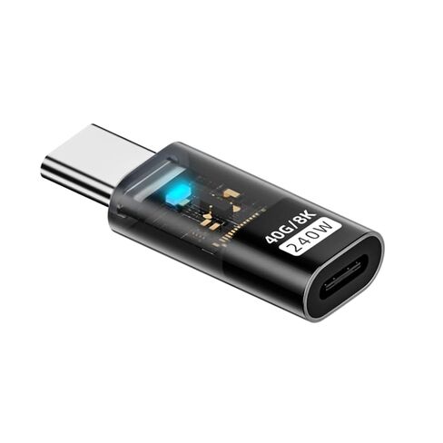 محولات موسعات USB C أنثى إلى USB C ذكر تعمل على تمديد موصلات البيانات بسرعة 40 جيجابت في الثانية بقدرة 240 وات in Saudi Arabia
