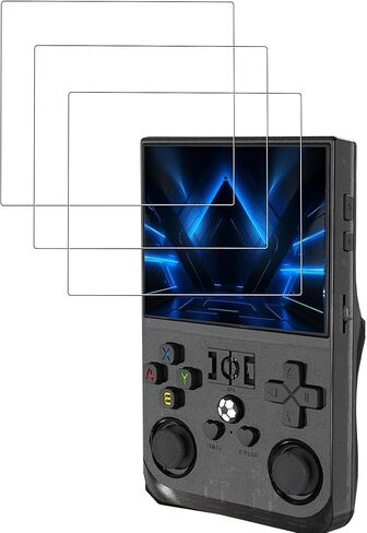 [3 عبوات] واقي شاشة لألعاب ugtenversi R36pro Retro المحمولة باليد مقاس 3.5 بوصة من الزجاج المقوى، واقي شاشة للألعاب المحمولة R36pro مضاد للخدش وحساس وصلابة 9H in Kuwait