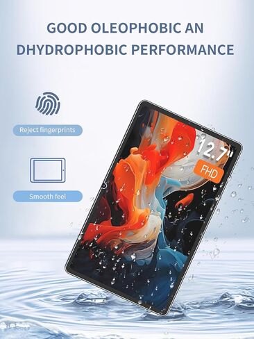 [عبوة واحدة] لجهاز Teclast ArtPad Pro 2025 Tablet 12.7 بوصة من الزجاج المقوى، واقي شاشة لجهاز Teclast ArtPad Pro 5G 12.7 بوصة مضاد للخدش وحساس وصلابة 9H. in Kuwait