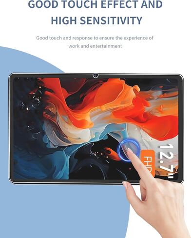 [عبوة واحدة] لجهاز Teclast ArtPad Pro 2025 Tablet 12.7 بوصة من الزجاج المقوى، واقي شاشة لجهاز Teclast ArtPad Pro 5G 12.7 بوصة مضاد للخدش وحساس وصلابة 9H. in Kuwait