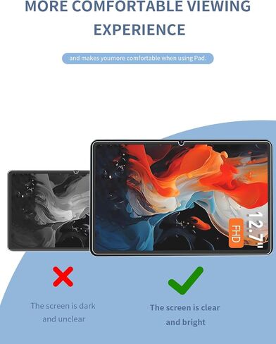 [عبوة واحدة] لجهاز Teclast ArtPad Pro 2025 Tablet 12.7 بوصة من الزجاج المقوى، واقي شاشة لجهاز Teclast ArtPad Pro 5G 12.7 بوصة مضاد للخدش وحساس وصلابة 9H. in Kuwait