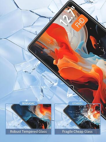 [عبوة واحدة] لجهاز Teclast ArtPad Pro 2025 Tablet 12.7 بوصة من الزجاج المقوى، واقي شاشة لجهاز Teclast ArtPad Pro 5G 12.7 بوصة مضاد للخدش وحساس وصلابة 9H. in Kuwait