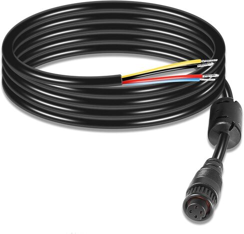 4-Pin Power Cable 000-00128-001 for Simrad Navico B&G NSS evo1/evo2/evo3, NSO, NSE, LSS1, BSM, GO, Zeus, Vulcan, 2m (6.5ft) Power Cord for Power Control Bus and External Alarm in Saudi Arabia
