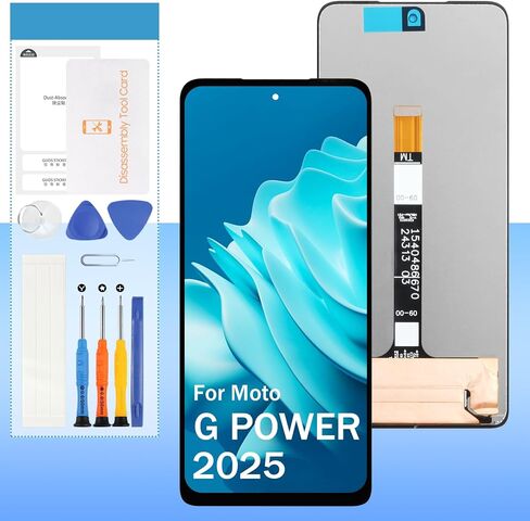 الأصلي لموتورولا موتو G Power 2025 XT2515-1 استبدال الشاشة 6.8 "شاشة الكريستال السائل مجموعة رقمنة اللمس مع أدوات in Kuwait