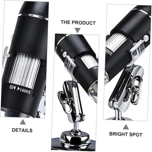 jojofuny Digital Magnifier LCD Digital Microscope Microscope for Boys and Girls in Saudi Arabia