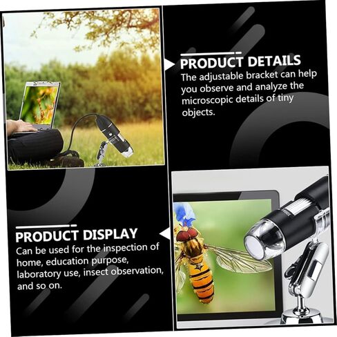 jojofuny Digital Magnifier LCD Digital Microscope Microscope for Boys and Girls in Saudi Arabia