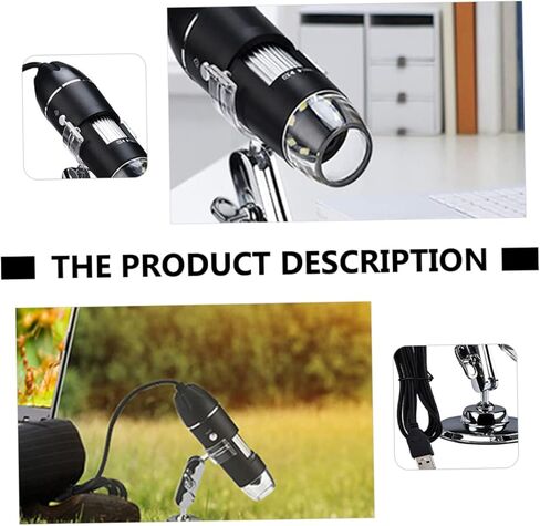 jojofuny Digital Magnifier LCD Digital Microscope Microscope for Boys and Girls in Saudi Arabia