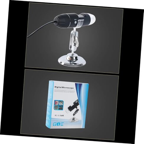High Resolution USB Microscope Digital Magnifier Led Lights Adhesive Stand Wide Application in Saudi Arabia