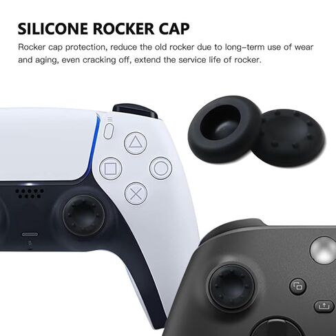 20x Controller Thumb Stick Grip Joystick Cap Cover Analog for PS5 XBOX ONE in Kuwait