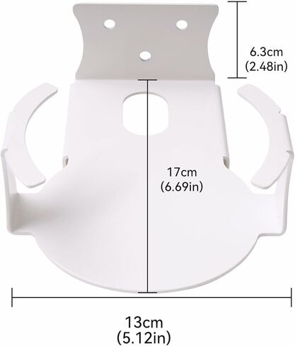 حامل حائط معدني متوافق مع TP-Link Deco X55/X20/X50/X60/BE65/BE63/XE75/X80 WiFi 6 WiFi 7 حامل دعامة جهاز التوجيه ثنائي النطاق ثلاثي الموجات شبكة منزلية كاملة (عبوتان) in Kuwait