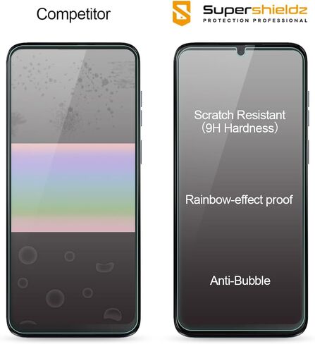 Supershieldz (2 Pack) Designed for Verizon (Raz Memory) Tempered Glass Screen Protector, Anti Scratch, Bubble Free in Kuwait