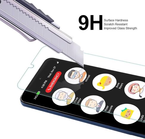 Supershieldz (2 Pack) Designed for Verizon (Raz Memory) Tempered Glass Screen Protector, Anti Scratch, Bubble Free in Kuwait