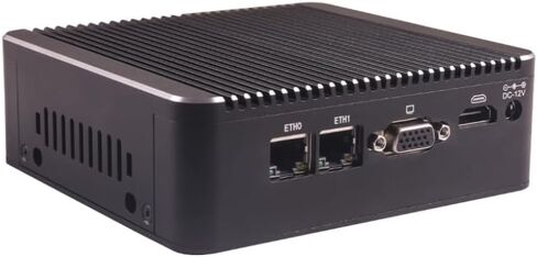 Firewall Appliance Mini PC, Inter Celeron N2830 2 cores 2 Threads,2*Inter Gigabit Network Card,Support 1*DDR3L,Support 1*SATA solt,1*MSATA Slot,Industrial Desktop Computer (4GB RAM 64GB SSD) in Saudi Arabia