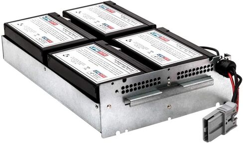 حزمة بطارية APCRBC132 - بديل متوافق مع UPSBatteryCenter لجهاز APC SMT1000RM2U in Kuwait