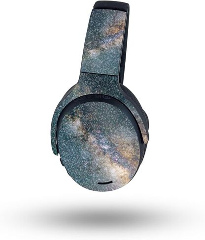 غلاف MightySkins اللامع اللامع المتوافق مع Skullcandy Crusher ANC 2 - Galactic Landscape | لمسة نهائية لامعة واقية ومتينة شديدة اللمعان | سهل التطبيق in Kuwait