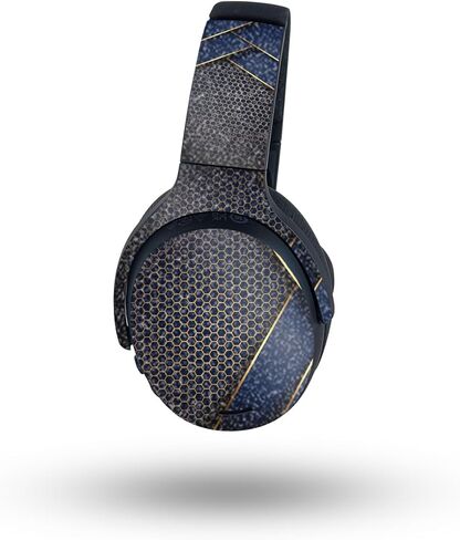 غلاف MightySkins اللامع اللامع المتوافق مع Skullcandy Crusher ANC 2 - Modern Hex | لمسة نهائية لامعة واقية ومتينة شديدة اللمعان | سهل التطبيق والإزالة وتغيير النمط in Kuwait