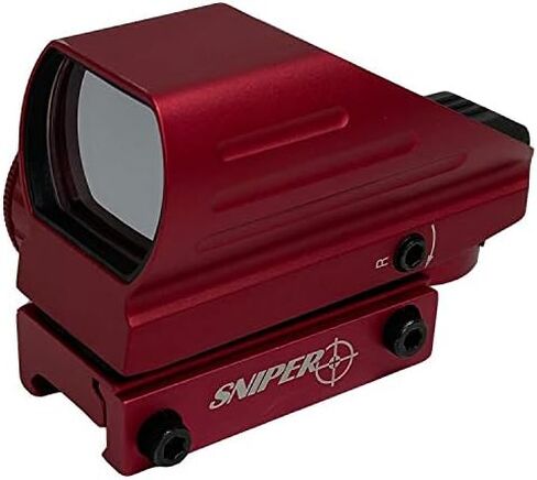 Red & Green Dot Sight, 4 Reticles Reflex Sight Fits Picatinny Rail, Brightness Adjustable in Saudi Arabia