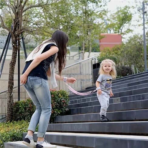 Anti-lost Belt Traction Rope, Baby Anti-lost Safety Bracelet, Spring Rope Baby Bracelet in Saudi Arabia