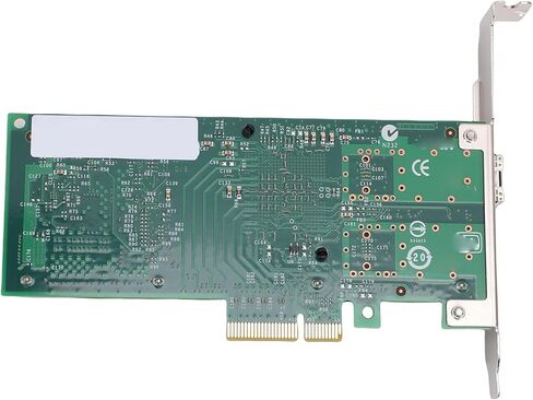 محول بطاقة الشبكة PCI E X4 سعة 10 جيجابايت، بطاقة محول SFP واحدة + منفذ إيثرنت مع دعم وحدة التحكم 82599EN لخادم Centos Freebsd VMware ESXi in Kuwait