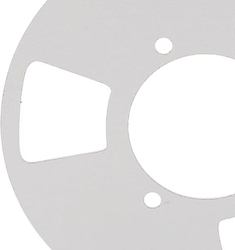 Homemade Reel Cassette, Homemade Metal Reel to Cassette High Performance Retro Easy Assembly Compact for DIY Tapes (Silver) in Saudi Arabia