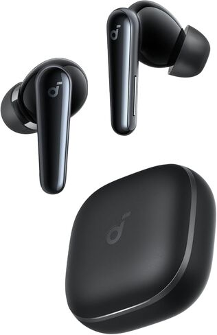 Soundcore Liberty 5 by Anker, Noise-Cancelling Wireless Earbuds, 2X Stronger Voice Reduction, Real-Time Adaptive Noise Cancellation, Fast Charging, Dolby Audio, 6-Mic AI Clear Calls (Renewed) in Saudi Arabia
