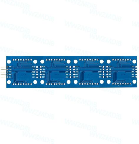 لوحة مصفوفة LED WWZMDiB 5V MAX7219 مقاس 8x8x4 متوافقة مع Arduino DIY (WWZ0506) in Saudi Arabia