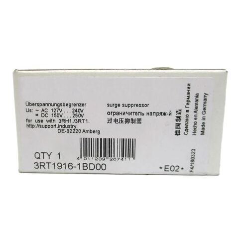 3RT1916-1BD00 New and Sealed in Box 3RT19161BD00 1 Year Warranty in Kuwait